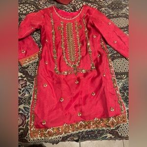 Organza hand made  dress for toddler